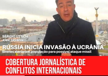 Cobertura jornalística de conflitos internacionais, com Sérgio Utsch (SBT Brasil)